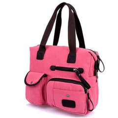 Ekphero Men Women Vintage Canvas Bag Shoulder Messenger Handbag