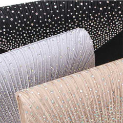 Women  Evening Bridal Wallet Envelope Flash Diamond Clutch