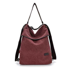 Women Canvas Handbags Girls Casual Shoulder Bags Backpacks Crossbody Bags