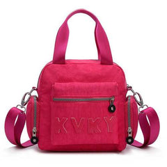 Women Nylon Light Tote Bags Ladies Casual Waterproof Shoulder Bags Outdoor Crossbody Bags Backpack