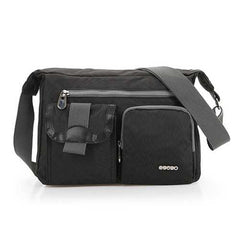 Light Weight Nylon Waterproof Messenger Bags Multi Zipper-pockets Shoulderbags Crossbody Bags