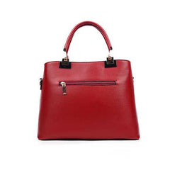 Women Floral PU Leather Capacity Tote Elegant Shoulder Bag Vintage Crossbody Bags