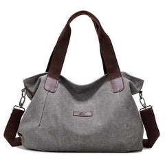 Durable Canvas Big Capacity Shoulder Bags Crossbody Bags
