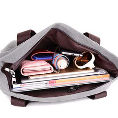 Durable Canvas Big Capacity Shoulder Bags Crossbody Bags