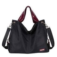 Women Nylon Waterproof Tote Bags Casual Shoulder Bags Classic Capacity Shopping Bags