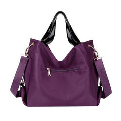 Women Nylon Waterproof Tote Bags Casual Shoulder Bags Classic Capacity Shopping Bags