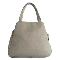 Women Vintage Canvas Handbag Ethnic Style Print Flower Tote