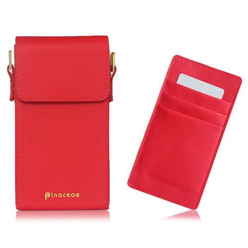 Women PU Hasp Shoulder Bags Mini Crossbody Bags 6'' Phone Case For Iphone 6S Plus Samsung Huawei