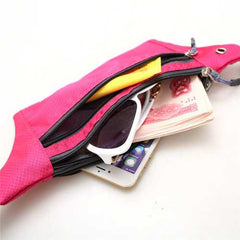 Running Waist Bags Outdooors Sports Zipper Gym Bags Hiking Belt Phone Bags Anti Theft Coin Bags