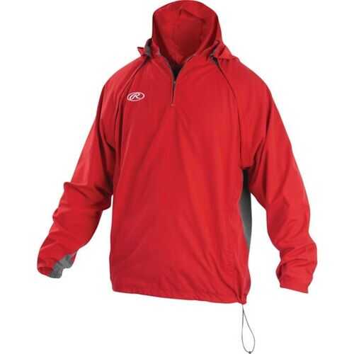 Rawlings Adult Triple Threat Jacket Scarlet XX-Large