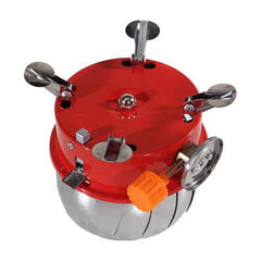 Portable Lotus Shape Windproof Camping Gas Stove Mini Outdoor BBQ Grill Stove Backpack Picnic Burner