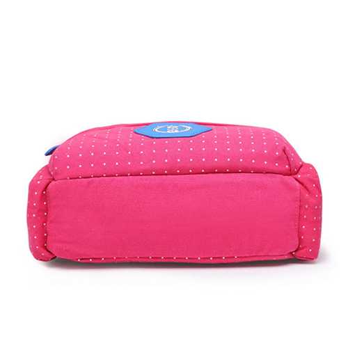 Canvas Casual Sports Travel Light Weight Wave Point Shoulder Bag Crossbody Bags