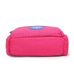 Canvas Casual Sports Travel Light Weight Wave Point Shoulder Bag Crossbody Bags