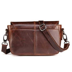 Women Genuine Leather Shoulder Bags Retro Flap Crossbody Bags Vintage Bags