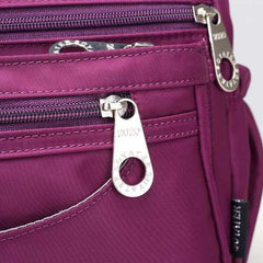 Women Multi Pockets Light Shoulder Bags Outdoor Travel Waterproof Crossbody Bags Messenger Bags