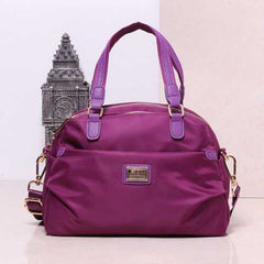 Women Nylon Light Water Resistance Tote Handbag