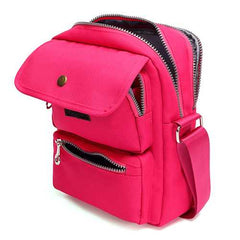 Women Nylon Travel Passport Bag Crossbody Travel Bag Useful