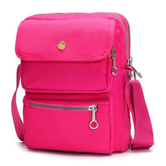 Women Nylon Travel Passport Bag Crossbody Travel Bag Useful