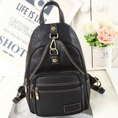 Women Vintage Daily Outdoor Portable Chest Bag Crossbody Bag Shoulder Bag Backpack