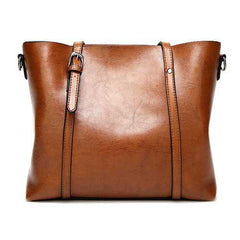 Women Tote Handbags Vintage Front Pocket Shoulder Bags