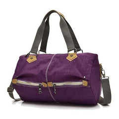 Women Front Pockets Tote Handbags Casual Shoulder Bags Nylon Capacity Crossbody Bags