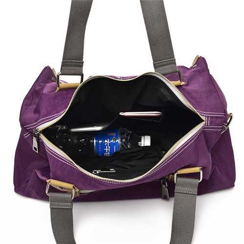 Women Front Pockets Tote Handbags Casual Shoulder Bags Nylon Capacity Crossbody Bags