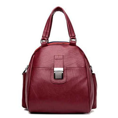 Ekphero Women Multifunction Handbags Vintage Shoulder Bags Girls Casual Backpack