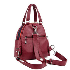 Ekphero Women Multifunction Handbags Vintage Shoulder Bags Girls Casual Backpack