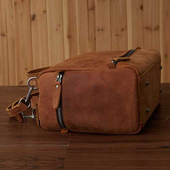 Ekphero Women Genuine Leather Minimalist Crossbody Bag