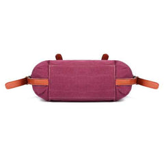 Women Canvas Casual Vintage Large Capacity Canvas Handbag Shoulder Bag Crossbody Bags