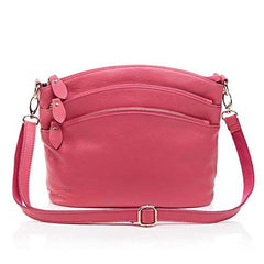 Women Genuine Leather Shoulder Bag Multi Pocket Travel Crossboby Bag