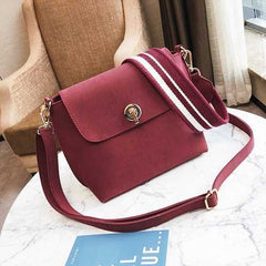Women Soft Quality PU Leather Casual Vintage Shoulder Bag Crossbody Bag