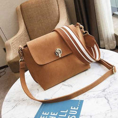 Women Soft Quality PU Leather Casual Vintage Shoulder Bag Crossbody Bag