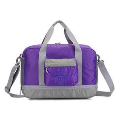 Men Women Nylon Travel Luggage Bag Handbag Large Capacity Outdoor Fitness Crossbody Bag