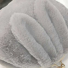 Cute Rabbit Plush Creative Shoulder Bag Phone Bag Chain Shell Crossbody Bags