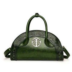 Women National Retro Handbag Folk Elegant Crossbody Bag