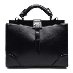 Women Fashion PU Oil Wax Handbag Large Capacity Casual Shoulder Bag