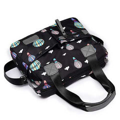 Women Nylon Multi Pocket Waterproof Lightweight Handbag Shoulder Crossbody Bag