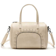 Large Capacity Women Retro Pu Leather Crossbody Bag Handbag