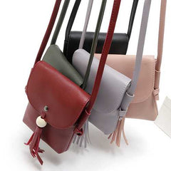 Vintage Tassel Handbags Crossbody Bags For Women