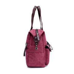 Women Canvas Large Capacity Sport Travel Crossbody Bag