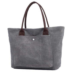 Vintage Simple Wild Tote High Capacity Handbags For Women