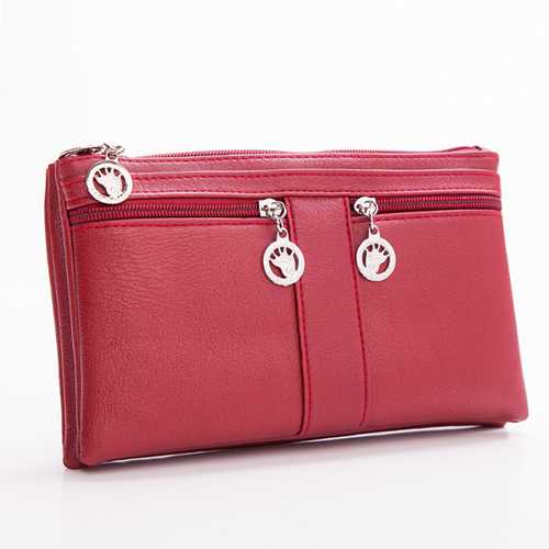 Women Long Purse Leisure Shoulder Bags Multifunction Crossbody Bags