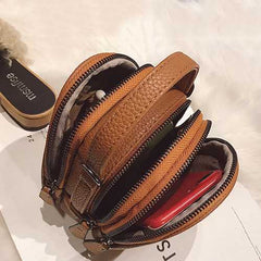 Metallic Bee Bag Shoulder Bag Crossbody Bag Multi-pocket Diagonal Portable Handbag