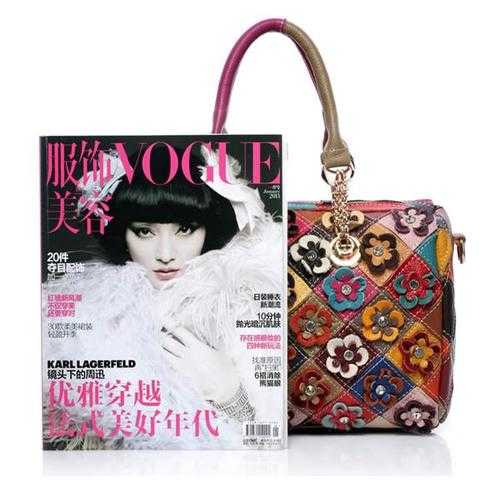 Women Elegant Flower Patchwork Crossbody Bag Handbag