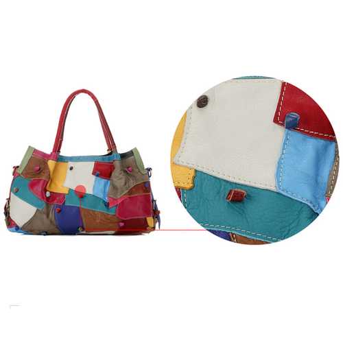 Women Genuine Leather Handbag Tote Bags Shoulder Bags