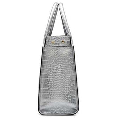 Kadell Metal Crocodile Large Capacity Pattern Handbag For Women