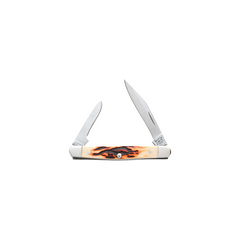 Bear and Son Pen Knife Stag Delrin 3 in.