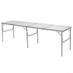 8' Aluminum Folding Picnic Camping Table